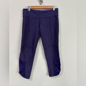 Lululemon Purple Cropped Leggings